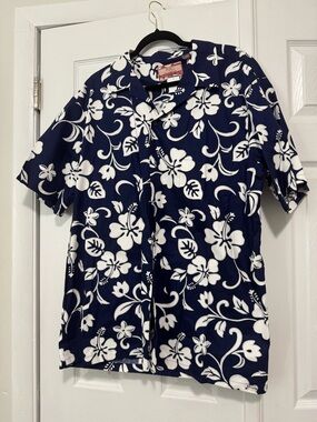 Vintage RJC Hawaii Tropical Camp Aloha Shirt